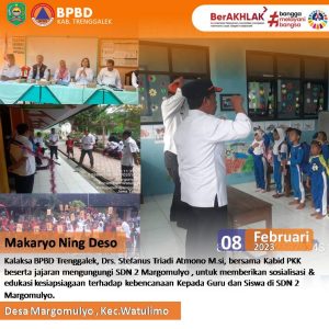 Rabu, 08 Februari 2023. Makaryo Ning Deso Margomulyo Kec. Watulimo
