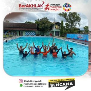 Senin. 06 Pebruari 2023. Peningkatan Kapasitas SDM Water Rescue