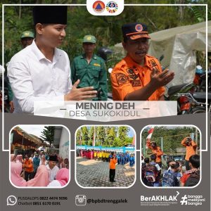 Rabu, 22 Februari 2023. Kegiatan Makaryo Ning Deso, Desa Hebat “Mening Deh”. Lokasi : Desa Sukokidul, Kec. Pule