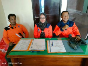 Selasa, 14 Maret 2023. Rakor Tim Reaksi Cepat (TRC) BPBD Kab. Trenggalek