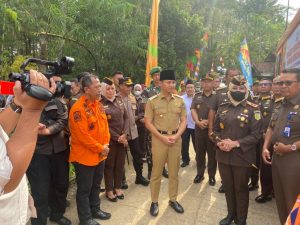 Senin, 8 Mei 2023. Bhakti Sosial Pemberian Bantuan untuk Korban Bencana Tanah Longsor di Desa Sumurup Kec. Bendungan