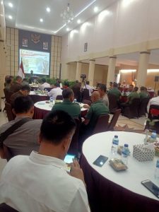 24 MEI 2023. PENYELENGGARAAN KOMUNIKASI SOSIAL DENGAN APARAT PEMERINTAH KOREM 081/DSJ MADIUN