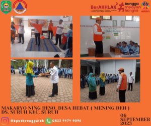 Rabu, 06 September 2023. “MENING DEH” DESA SURUH KEC. SURUH