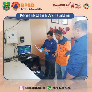 Minggu, 5 November 2023 Giat Pengecekan Sistem EWS Sirine Tsunami di BTS Ds. Tasikmadu Bersama Balai Besar BMKG Wilayah III Denpasar.