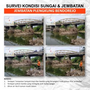November 2023. Survey Jembatan dan Sungai Persiapan Musim Hujan di Kabupaten Trenggalek