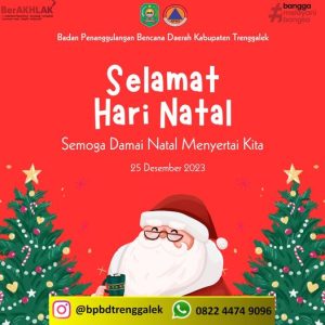 Selamat Hari Natal. 25 Desember 2023.