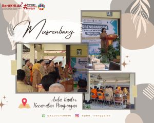 Senin, 5 Februari 2024. BPBD kab. Trenggalek turut hadir pada MUSRENBANG di Kantor Kec. Watulimo dan Kantor Kec. Munjungan