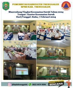 Rabu. 07 Februari 2024. MUSREMBANG Tingkat Kecamatan Suruh Tahun 2024