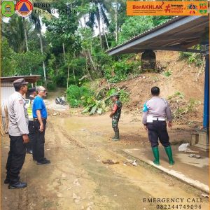 Kamis, 21 Maret 2024. LAPORAN KEJADIAN TANAH LONGSOR di Rt. 03 Rw. 01 Dsn. Gandu Ds. Gamping Kec. Suruh