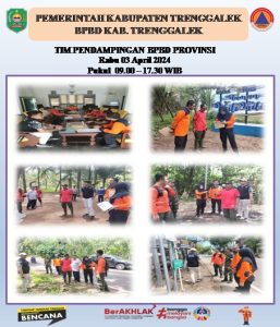 Rabu, 03 April 2024. Survey Pemasangan Jalur Evakuasi