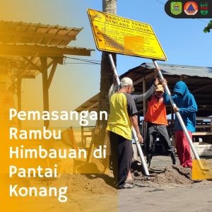 Rabu, 26 Juni 2024. Pemasangan Rambu2 Bencana dalam Rangka Persiapan Festival GEMPI