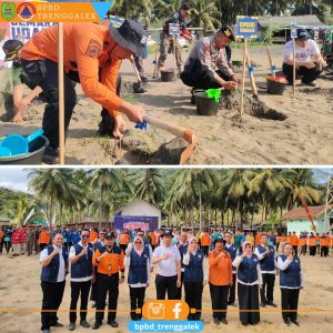 Rabu, 26 Juni 2024. Festival Kesiapsiagaan Gempa Bumi & Tsunami (Festival Gempi) di Pantai KONANG Kec. Panggul Kab. Trenggalek Jawa Timut