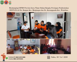 Rabu, 24 Juli 2024. Koordinasi Persiapan Desa Tangguh Bencana Tahun 2024