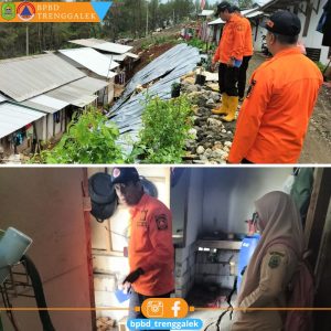 Senin, 21 Oktober 2024 BPBD Kab. Trenggalek melaksanakan survei lokasi rumah retak (Huntara) di RT. 15 RW. 05 Dsn. Winong Ds. Sumurup Kec. Bendungan