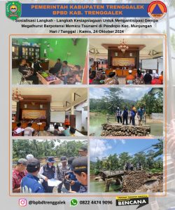Kamis, 24 Oktober 2024. Sosialisasi Langkah-Langkah Kesiapsiagaan untuk mengantisipasi Gempa Megathurst Yang Berpotensi Tsunami