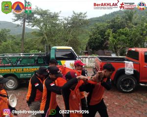 12 Desember2024. BPBD Kab. Trenggalek melaksanakan pendampingan Kampung Tanggap Bencana bersama Baznas Trenggalek