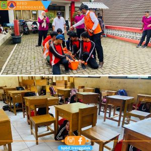 Rabu, 11 Desember 2024 Badan Penanggulangan Bencana Daerah Kabupaten Trenggalek melaksanakan Sosialisasi Kebencanaan di SDN 2 Nglebo dan SMPN 3 suruh kecamatan Suruh