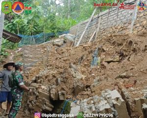 Sabtu, 14 Desember 2024. TERJADI TANAH LONGSOR DI DS. NGLEBENG KECAMATAN PANGGUL