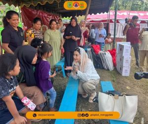 BPBD Kab. Trenggalek mendampingi Ketua Tim Penggerak (TP) PKK Kab. Trenggalek Novita Hardini