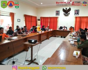Pada hari Jumat, 27 Desember 2024, bertempat di Gedung Bhawarasa Lantai 1, telah dilaksanakan rapat koordinasi penanganan bencana tanah gerak yang melanda Desa Ngrandu, Kecamatan Suruh