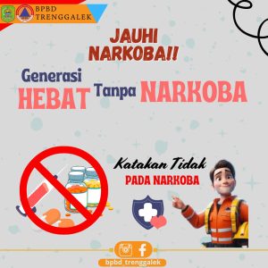 Generasi yang hebat adalah generasi yang tidak akan tergoda dengan rayuan Narkoba