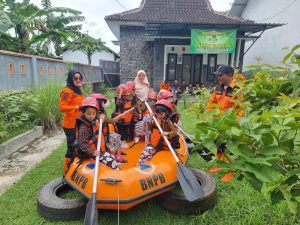 Kamis, 30 Januari 2025 BPBD Trenggalek menerima kunjungan dari TK Dharma Wanita 2 Tegaren Kecamatan Tugu