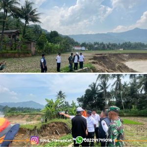 Rabu, 26 Maret 2025 BPBD Kab. Trenggalek bersama Dinas terkait kembali melaksanakan Rapat koordinasi dan tinjau ulang terkait penanganan darurat saluran irigasi Bugelan RT 02 RW 01 Ds. Kertosono dan Das Gedangan RT 06 RW 01 Ds. Panggul Kec. Panggul
