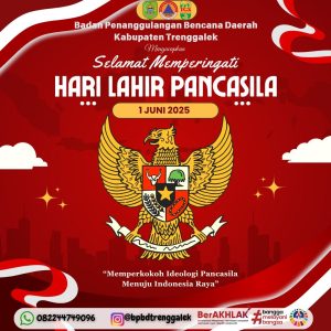 1 Juni 2025. Selamat Hari Lahir Pancasila