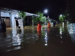 “Banjir Luapan di Desa Ngares, Trenggalek! ⛈️💧