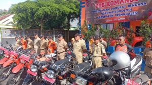 17 Desember 2025. BPBD Trenggalek telah melaksanakan Apel Pengecekan Kendaraan Dinas Operasional Roda Dua