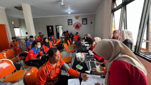 Jumat 27 Februari 2026, Puskesmas Baruharjo melaksanakan kegiatan pemeriksaan kesehatan gratis bagi seluruh personil BPBD Trenggalek